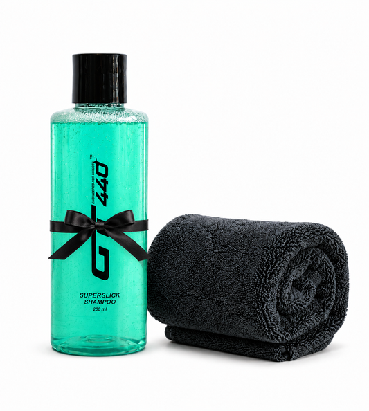 BUY DRYING TOWEL & GET SUPERSLICK SHAMPOO FREE