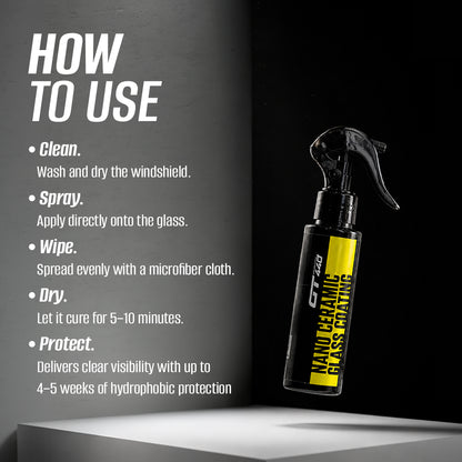 NANO CERAMIC GLASS COATING - 100ml
